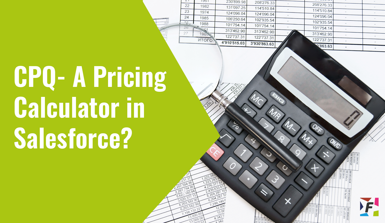 CPQ – A Pricing Calculator in Salesforce?